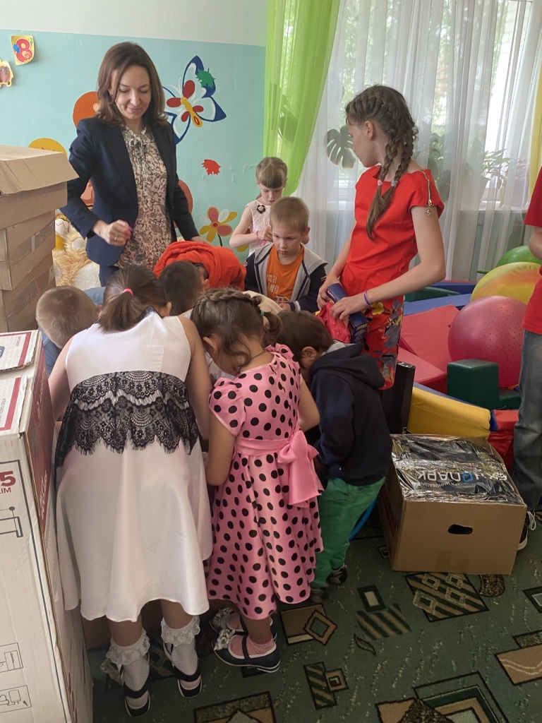 Помощь детскому центру «Серпантин» в Дмитровске